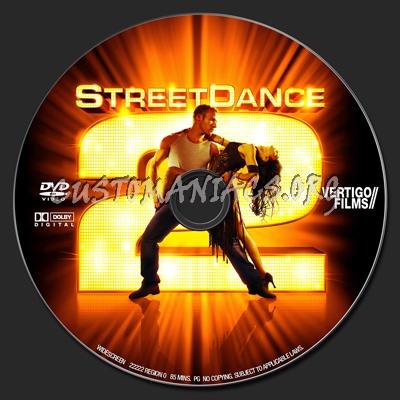 StreetDance 2 dvd label