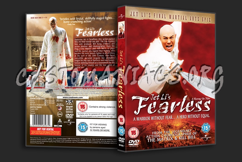 Fearless dvd cover