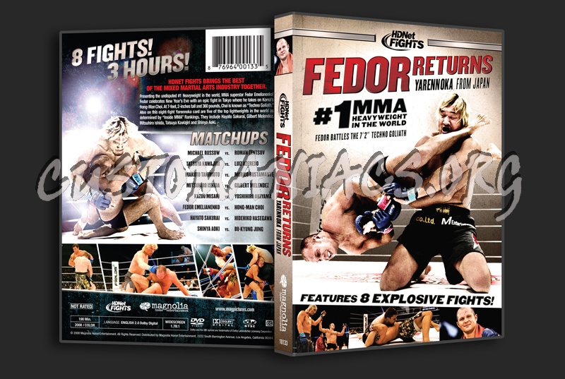 Fedor Returns dvd cover