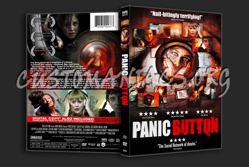 Panic Button dvd cover