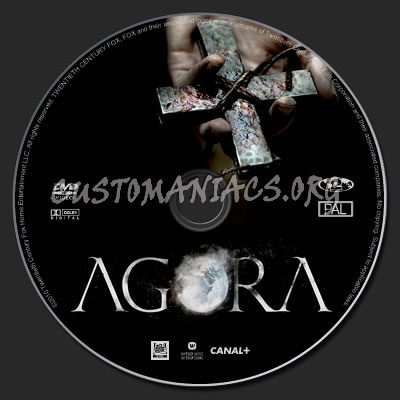 Agora dvd label