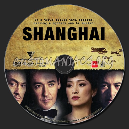 Shanghai dvd label