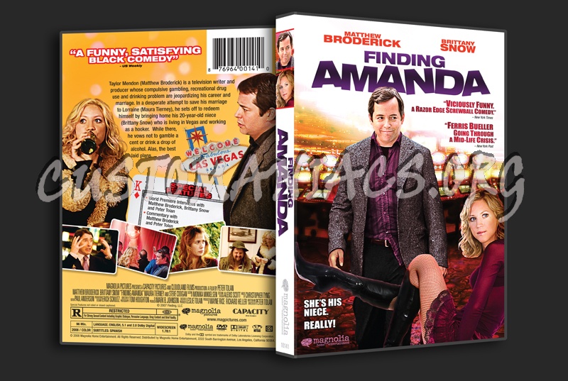 Finding Amanda dvd cover