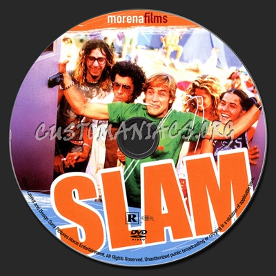 Slam dvd label