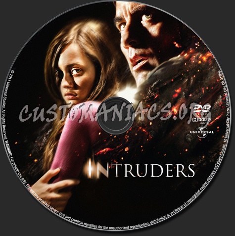 Intruders dvd label