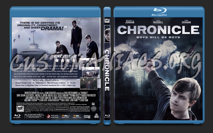 Chronicle blu-ray cover