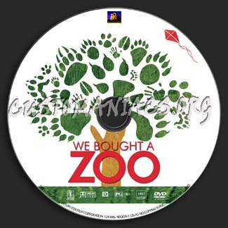 We Bought a Zoo dvd label