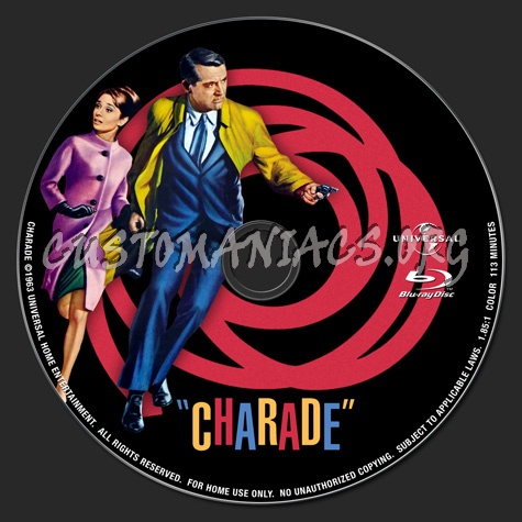 Charade blu-ray label