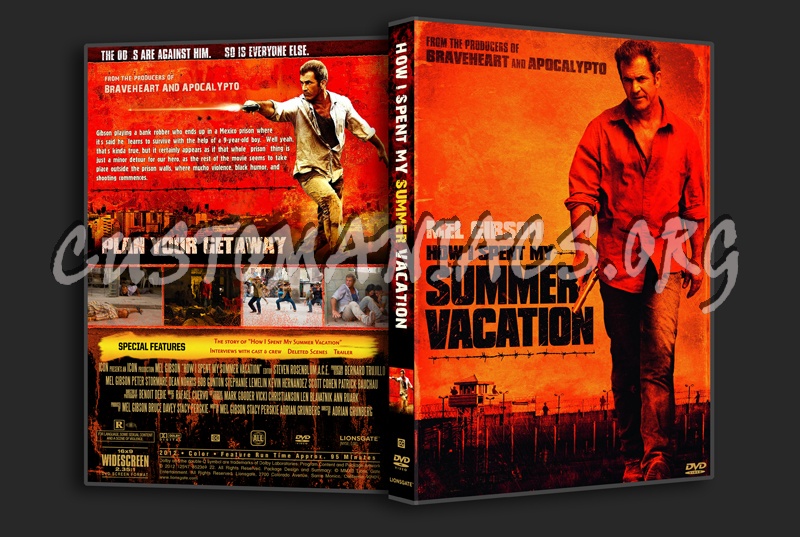 How I Spent My Summer Vacation dvd cover