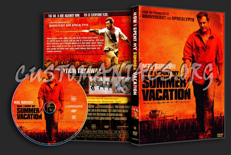 How I Spent My Summer Vacation dvd cover