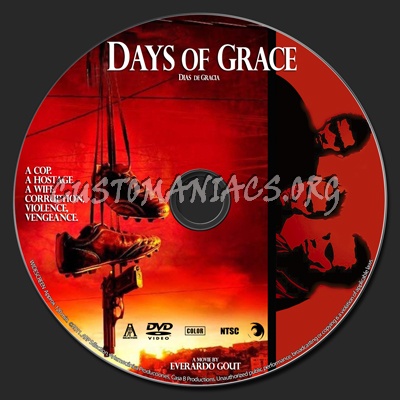 Days of Grace dvd label