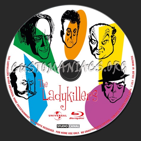 The Ladykillers blu-ray label