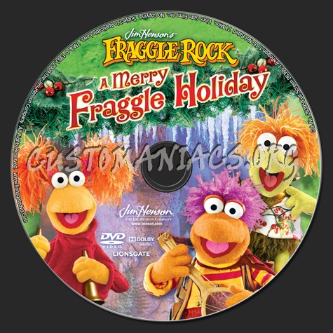 Fraggle Rock: A Merry Fraggle Holiday dvd label