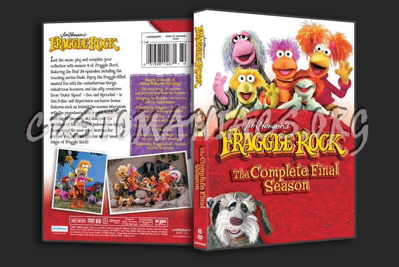 Fraggle Rock Season 4 dvd cover