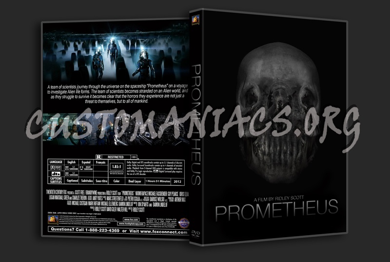 Prometheus dvd cover