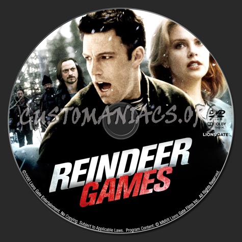 Reindeer Games dvd label