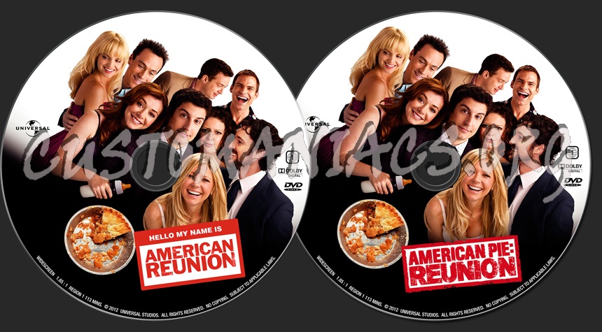 American Reunion dvd label