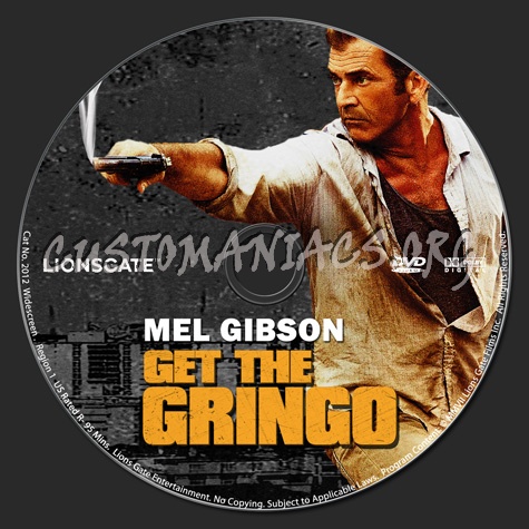 Get The Gringo dvd label