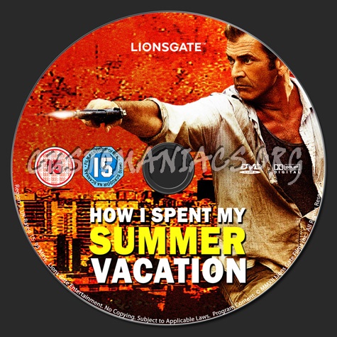 How I Spent My Summer Vacation dvd label