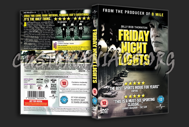 Friday Night Lights dvd cover