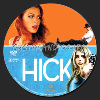 Hick dvd label