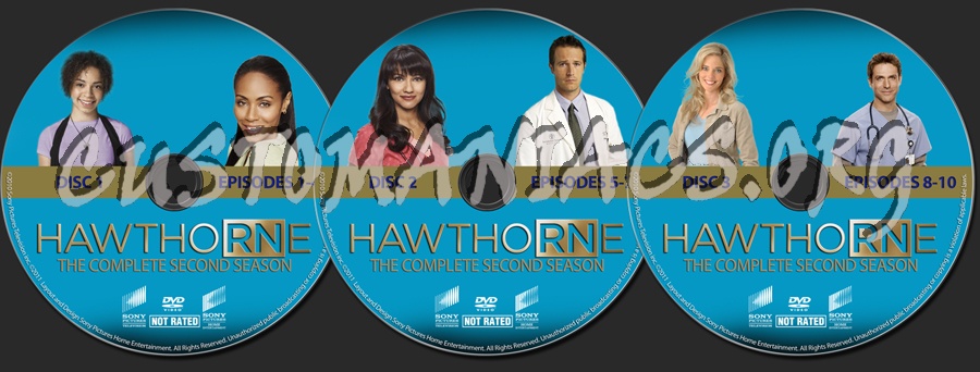 Hawthorne Season 2 dvd label