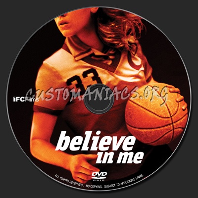 Believe In Me dvd label