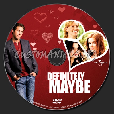 Definitely, Maybe dvd label