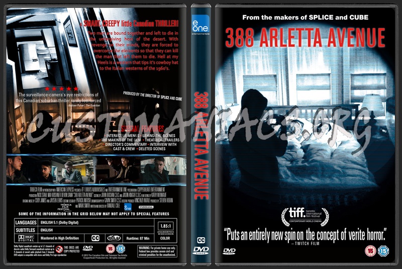 388 Arletta Avenue dvd cover