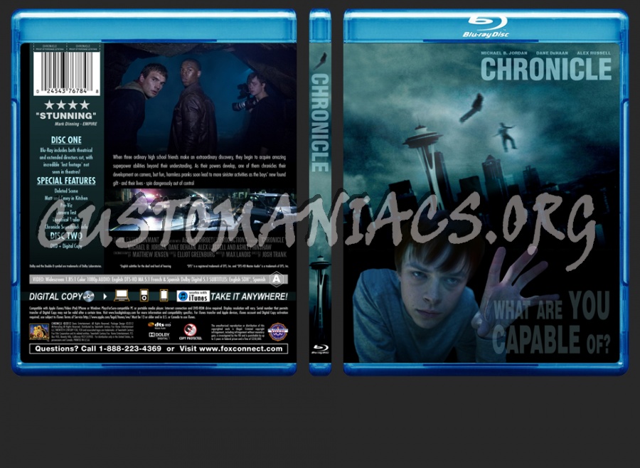 Chronicle blu-ray cover