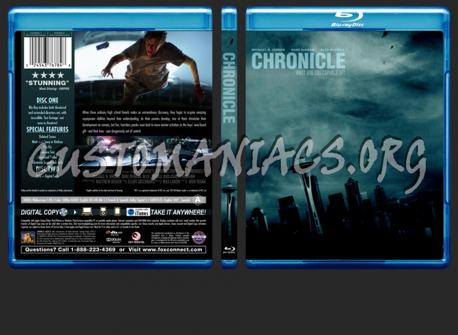 Chronicle blu-ray cover