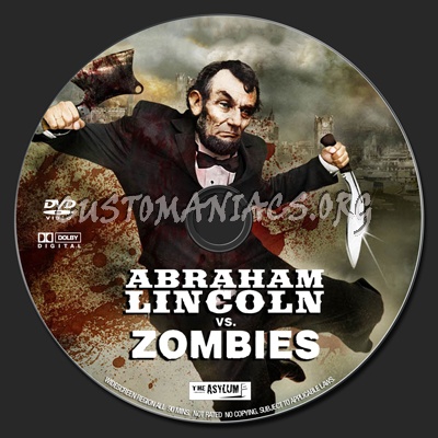 Abraham Lincoln vs. Zombies dvd label