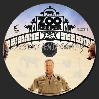 Zookeeper dvd label