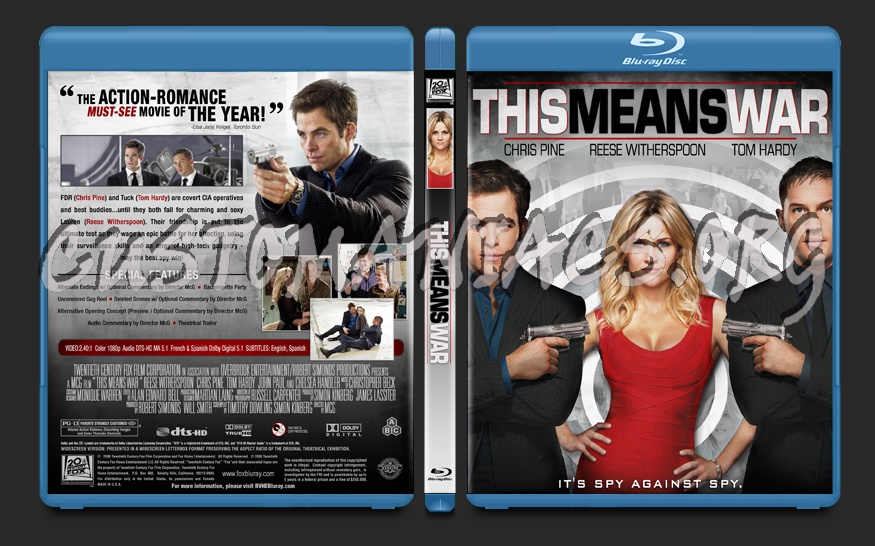 This Means War blu-ray cover