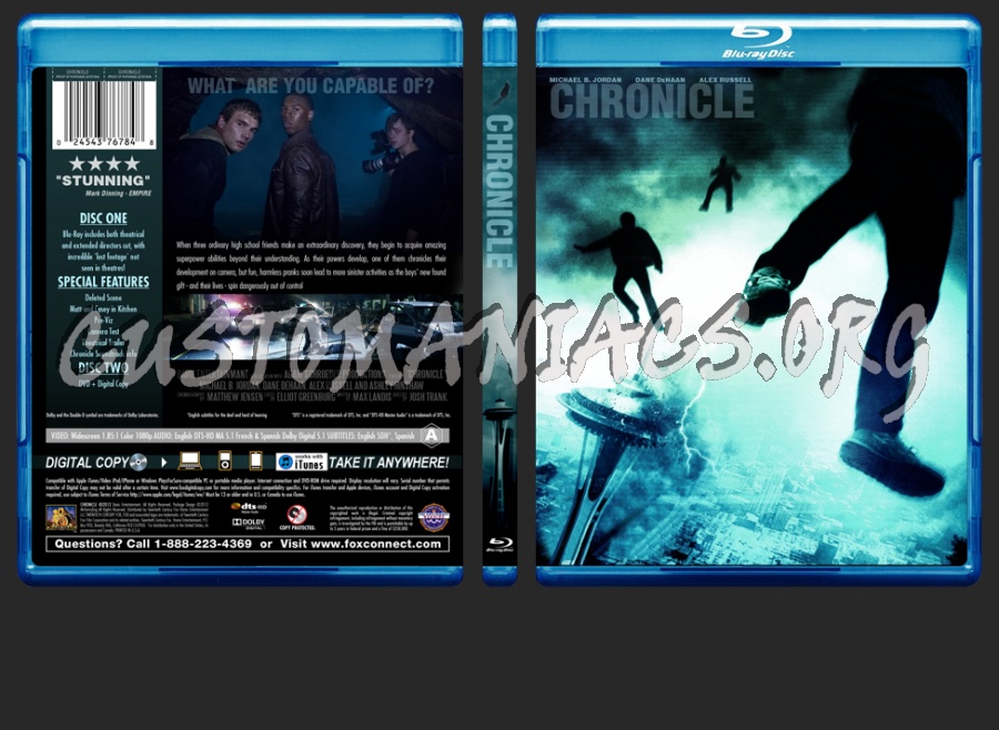 Chronicle blu-ray cover