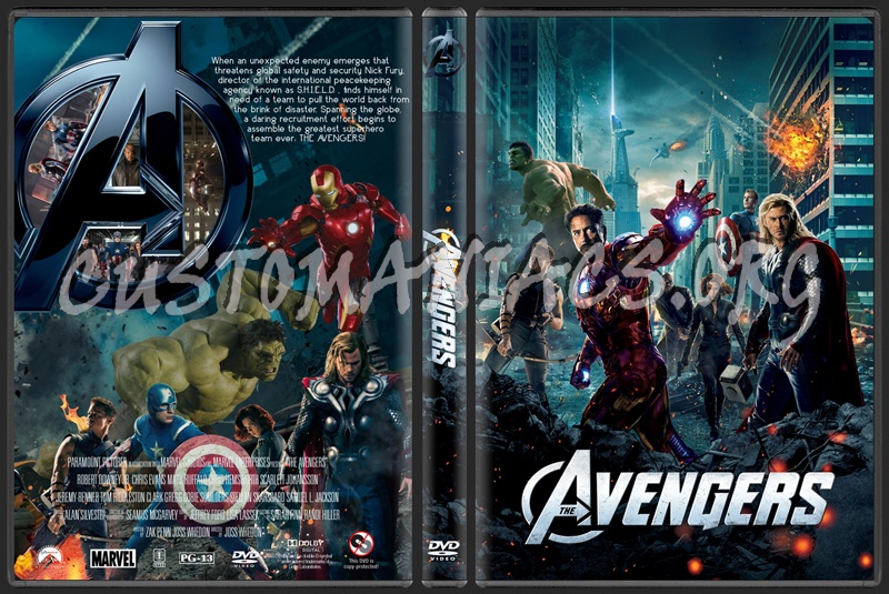 The Avengers dvd cover