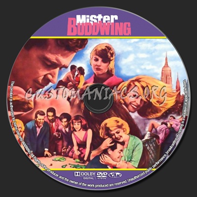 Mister Buddwing dvd label