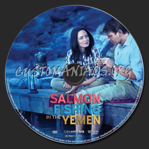 Salmon Fishing In The Yemen dvd label