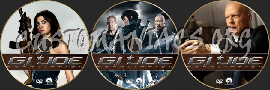 G.I. Joe Retaliation dvd label