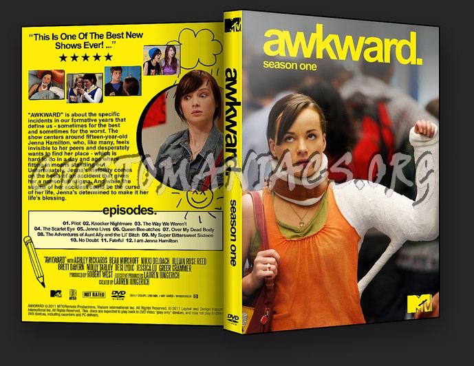 Awkward (2011) - Season One dvd cover