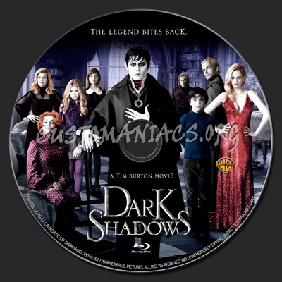 Dark Shadows blu-ray label