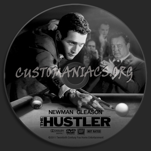 The Hustler dvd label