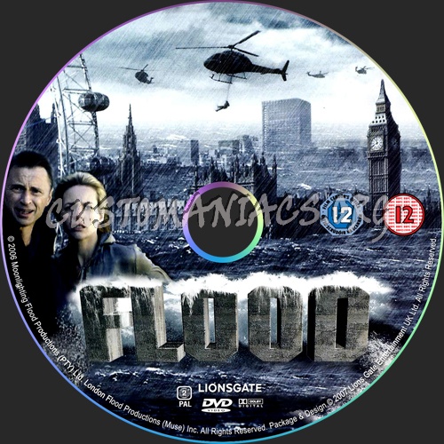 Flood dvd label