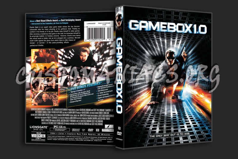 Gamebox 1.0 dvd cover