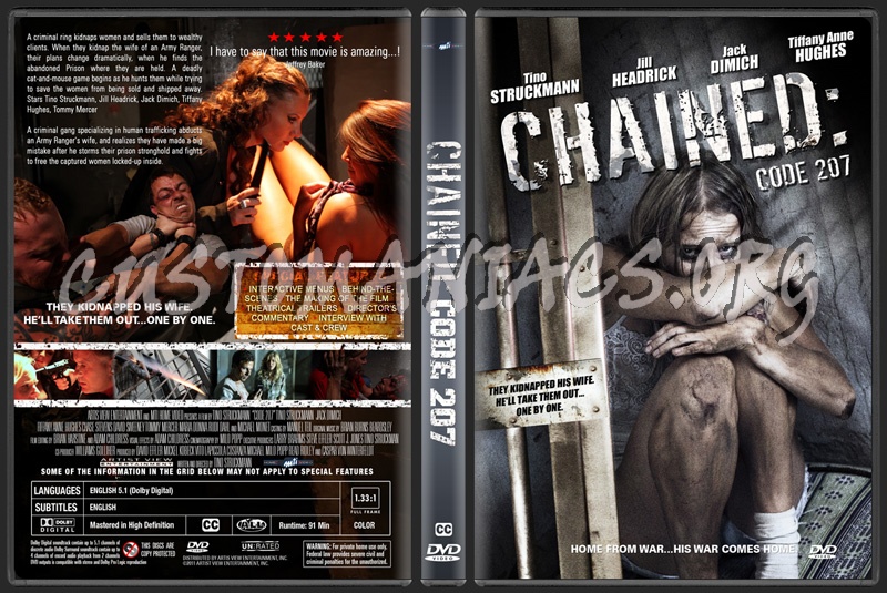 Code 207 (aka Chained: Code 207) dvd cover