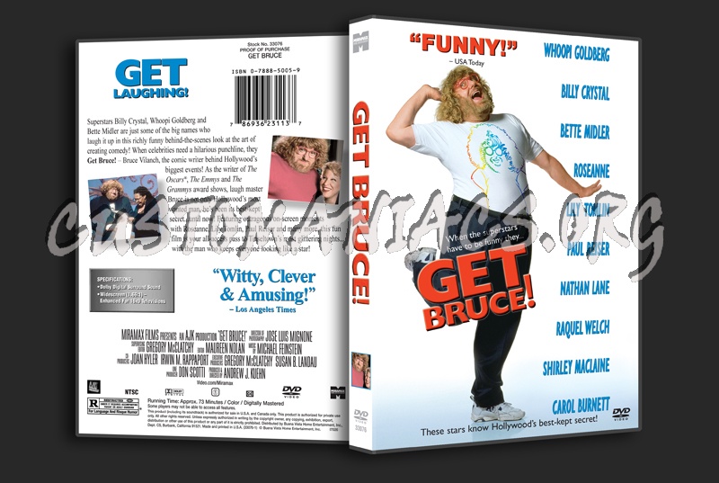 Get Bruce! dvd cover