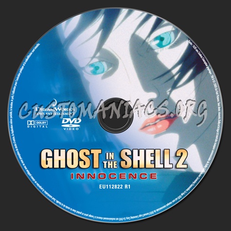 Ghost In The Shell 2 Dvd Label Dvd Covers Labels By Customaniacs Id Free Download Highres Dvd Label