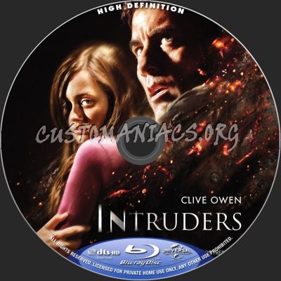 Intruders blu-ray label