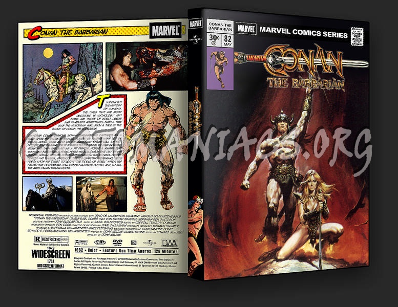 Conan the Barbarian dvd cover