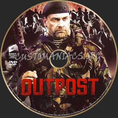 Outpost dvd label